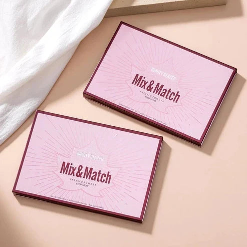 Beauty Glazed Mix & Match 68 Color Eyeshadow, Highlighter, Bronzer & Blush Palette