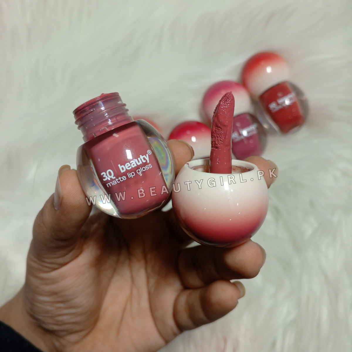 3Q Beauty Soft Kiss Matte Lip Gloss 6 Pcs Set