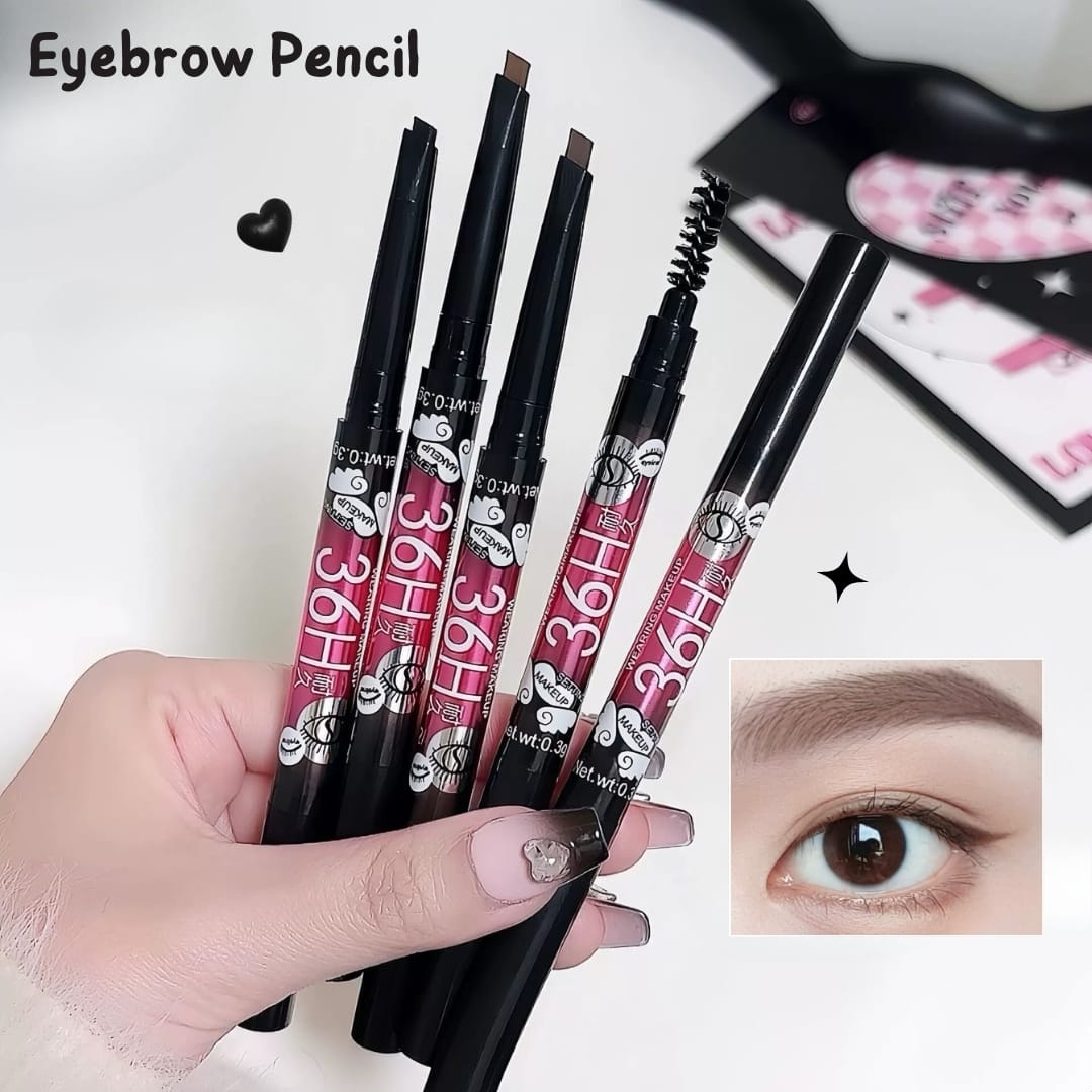 36 H 2-in-1 Eyebrow Pencil with Spoolie