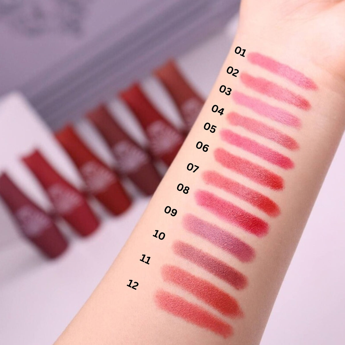Artskin Matte Shock Lipstick Set of 6