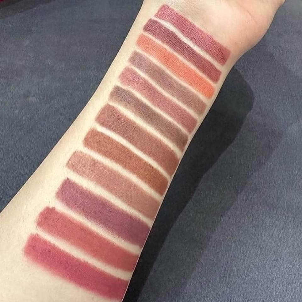 FLORMAR MATTE LIPSTICK PENCIL (12 Piece Pack) - 100% Original