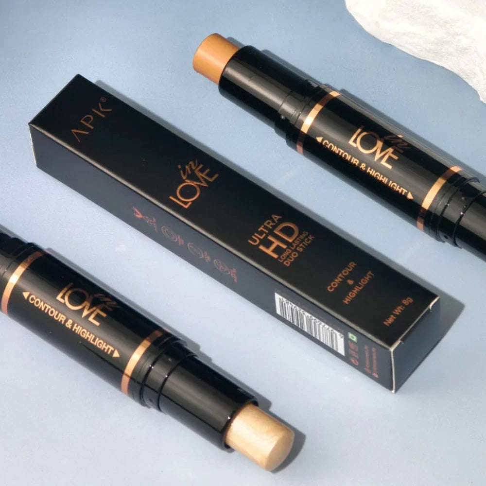 Apk In love Ultra Hd Long Lasting Duo Contour Highlighter Stick
