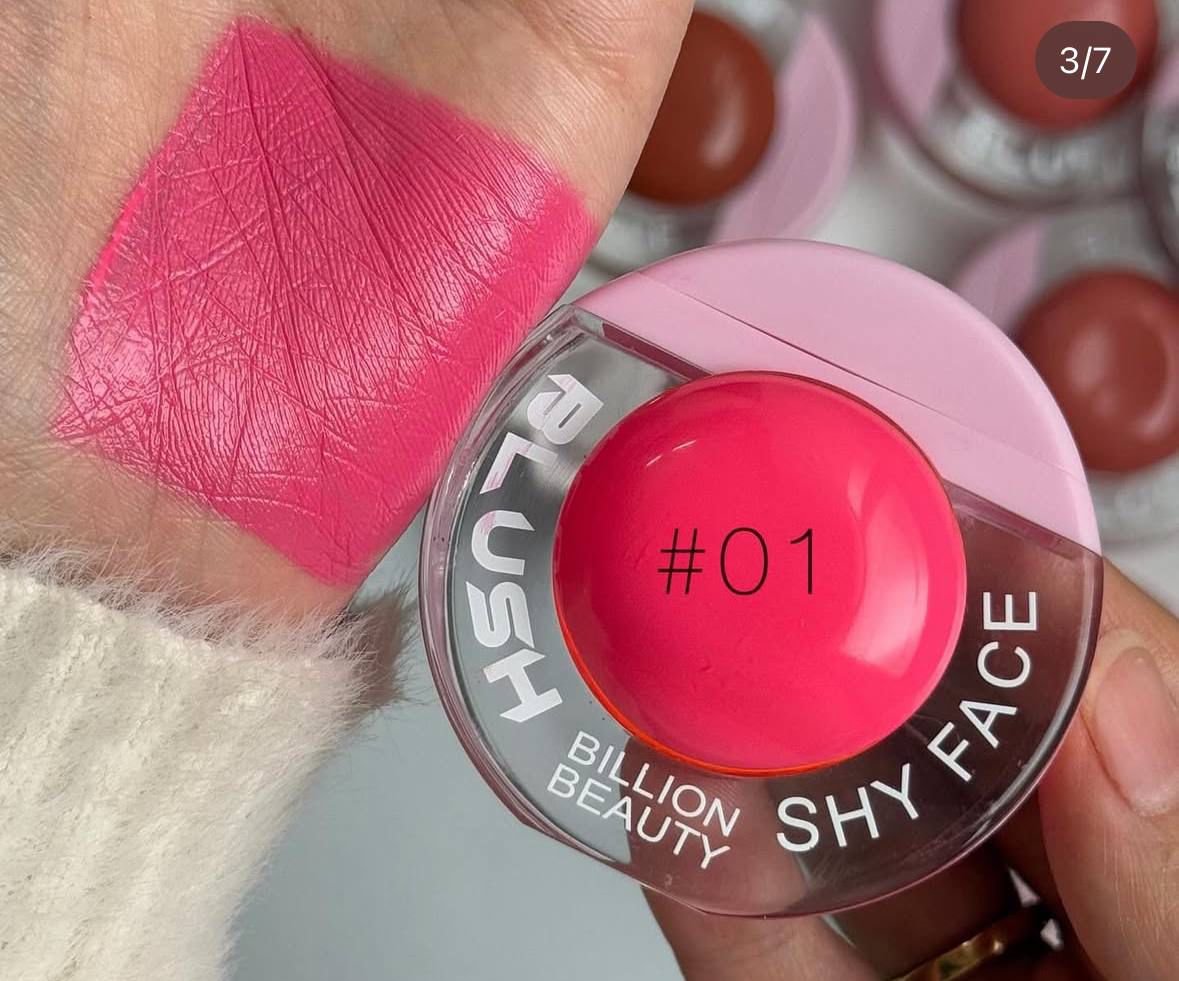 Billion Beauty Shy Face Liquid Blush Set – 4 Pieces