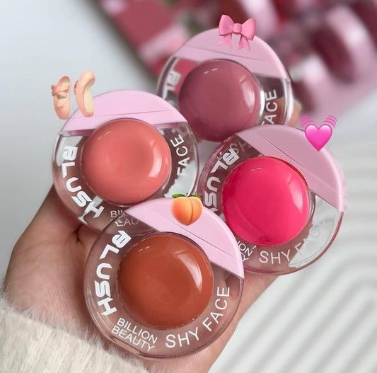 Billion Beauty Shy Face Liquid Blush Set – 4 Pieces